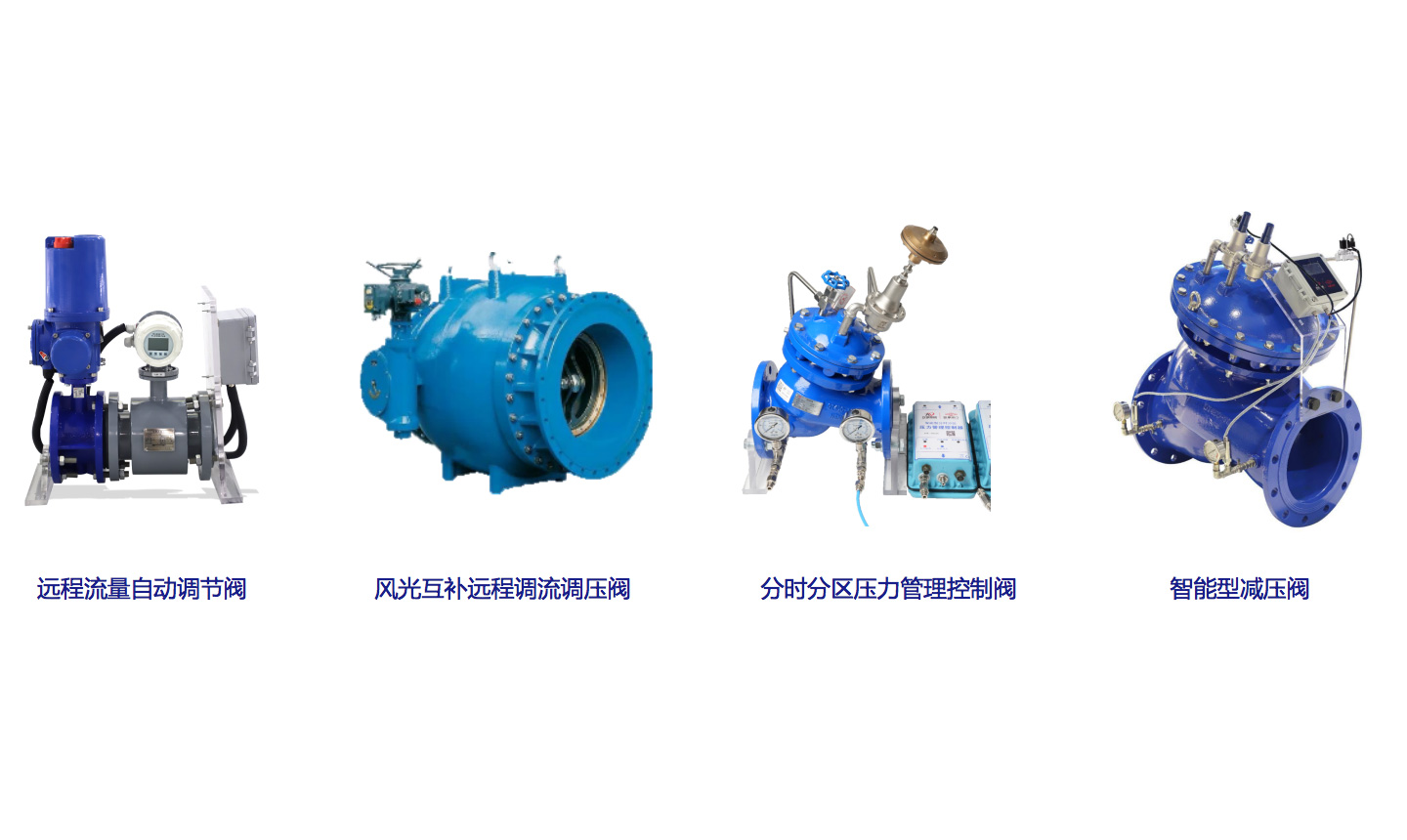 供水管線分區流量、壓力控制方案
